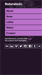 Mobile Screenshot of naturalistic.net