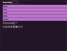 Tablet Screenshot of naturalistic.net